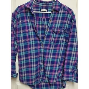 Women's Aerie plaid top